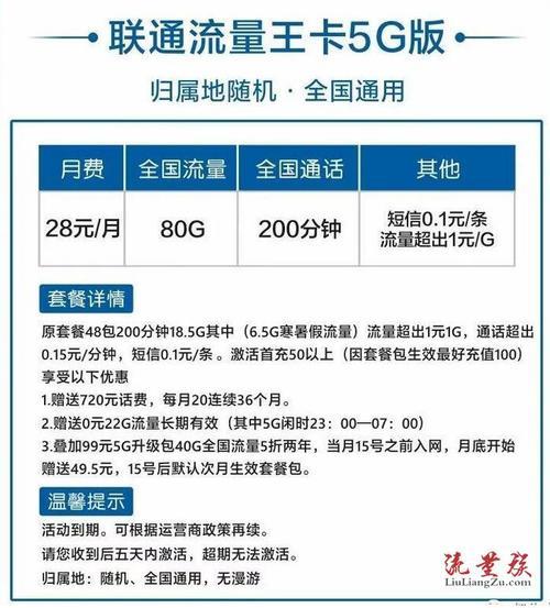 联通超级王卡29元套餐详解：高性价比套餐推荐