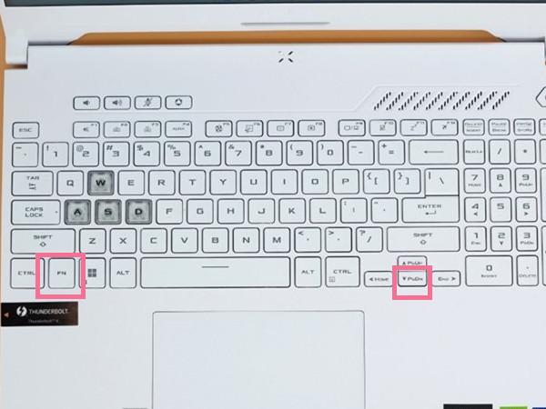 如何关闭键盘灯?