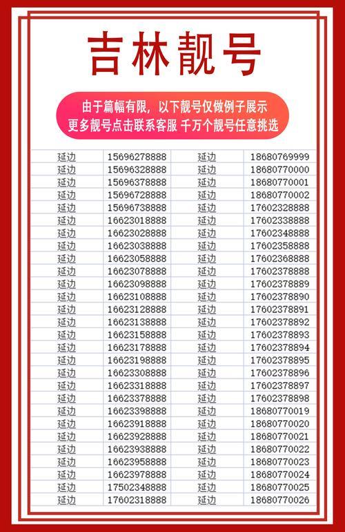 联通靓号选号免费，轻松挑选你的专属号码